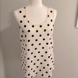 Original Limited Sheer Tank Top - White/Black